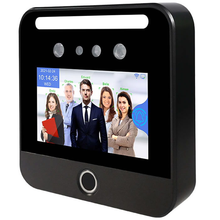 AI03F Dynamic Facial and Fingerprint Recognition System Terminal